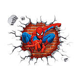 Вінілова наклейка "Людина-павук Spiderman", фото 6