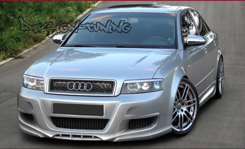 НАКЛАДКИ НА ПОРОГИ AUDI A4 (B6), фото 1
