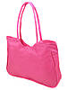 PODIUM Сумка Жіноча Пляжна текстиль Podium /1331 pink, фото 2