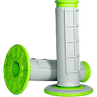 Мото гріпси Renthal MX Dual Compound Grips Dia/Waf Green, One Size