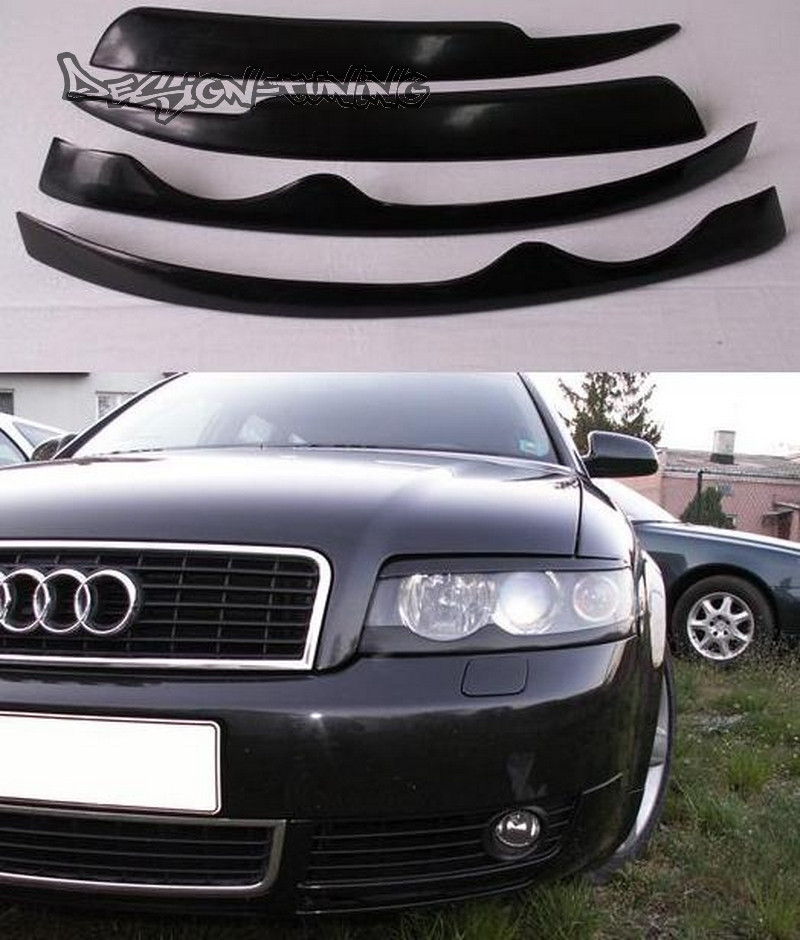 РІЛЬКИ (НАКЛАДКИ НА ФАРИ) AUDI A4 (B6), фото 1