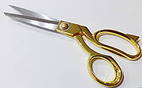 Ножницы портновские ''Tailoring Shears " №10, золотая ручка