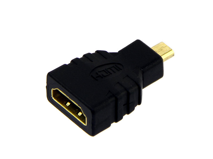 Переходник с micro hdmi to hdmi male - female штекер в на гнездо ...