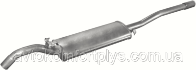 Глушник (вихлопна система) VOLKSWAGEN JETTA II 1.3 (89-92рр) (Фольксваген Джетта), фото 1