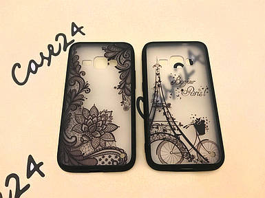 TPU чехол накладка Graphic для Samsung Galaxy J1 2016 Duos SM-J120 (2 вида)