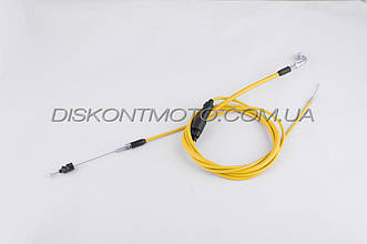 Трос газу Honda DIO AF 34/35 ДІО (2150мм жовтий)