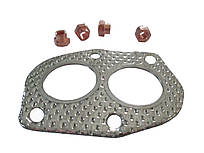 Прокладка приймальної труби (метал.) з гайками ВАЗ 2101-099
