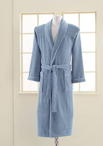 Халат Soft Cotton LORD Синій, M 46-48, фото 1