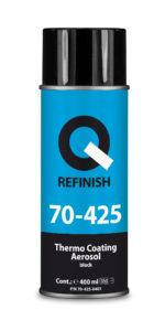 

Краска Термостойкая черная 400мл (аеро) Q-REFINISH 70-425, Черный