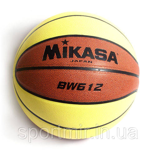 М'ЯЧ БАСКЕТБОЛЬНИЙ MIKASA BW612 No6 (ОРІГИНАЛ), фото 1
