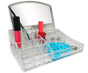 Органайзер для косметики з дзеркалом