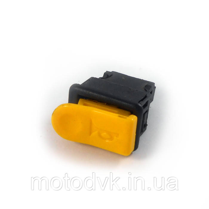 Кнопка сигналу на скутер (жовта)