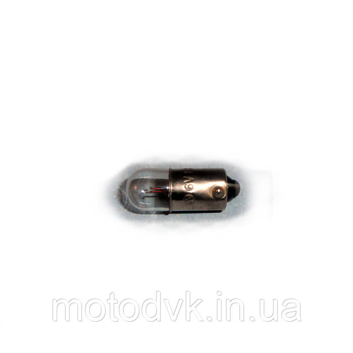 Лампа панелі приладів 6v 1w (BA9S)