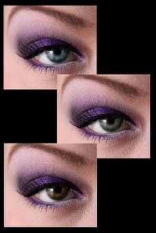 Яркий, выразительный макияж. 1