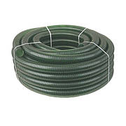 Шланг напірно-всмоктувальний, спіральний (зелений), 32 мм