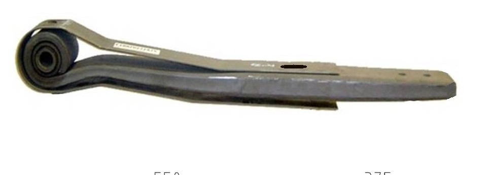 Ресора SAF 3149004500 1 лист гусаком, фото 1