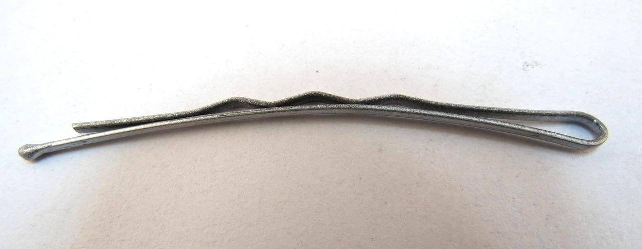 Невидимка, Шпилька для волосся, Колір: Білий, 5 см