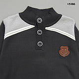 В'язана кофта для хлопчика. Большемерит. 4 роки, фото 3