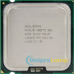 Core2Duo E6320 1.86 GHz/4M/1066MHz