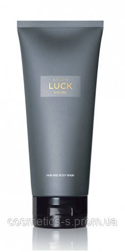 Гель для душу для чоловіків Luck for Him, Ейвон, Avon, 200 мл