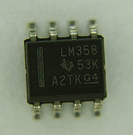 Микросхема LM358; (S0P8)