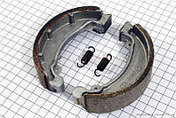 Тормозные колодки задние или передние (спиц. колесо) d121mm на мотоцикл VIPER -125-J