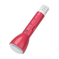 Бездротовий мікрофон караоке bluetooth K088i Karaoke Pink