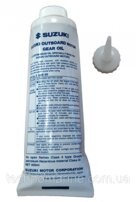 Олива трансмісійна Suzuki SAE-90 GL5 400 мл, фото 1