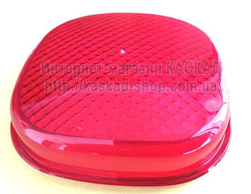 700/50072 (JCB). Лінза заднього ліхтаря червона, фото 1