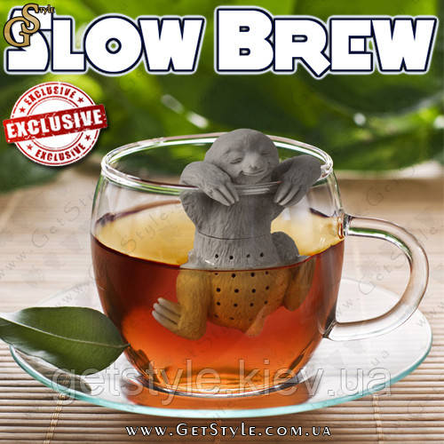 Заварник для чаю Лінивець - "Slow Brew"