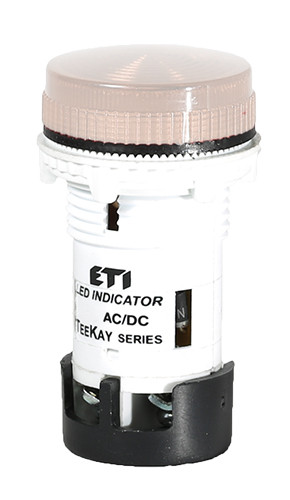 Лампа сигнальна LED матова TT05X1 240V AC/DC (біла) 54 мм