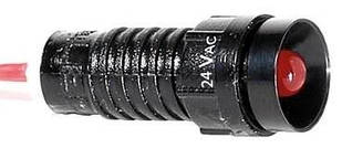 Лампа сигнальна LS LED 5 R 24 (5 мм, 24V AC, червона)