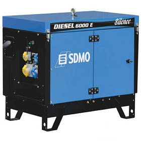 Генератор дизельний SDMO Diesel 6000 E Silence (5,2 кВт)