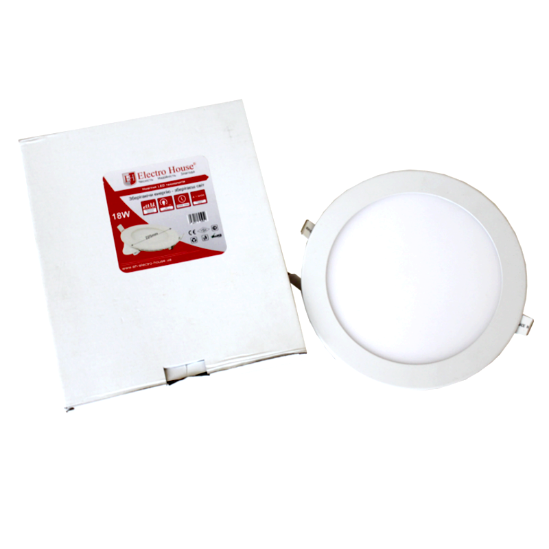 LED панель кругла 18W
