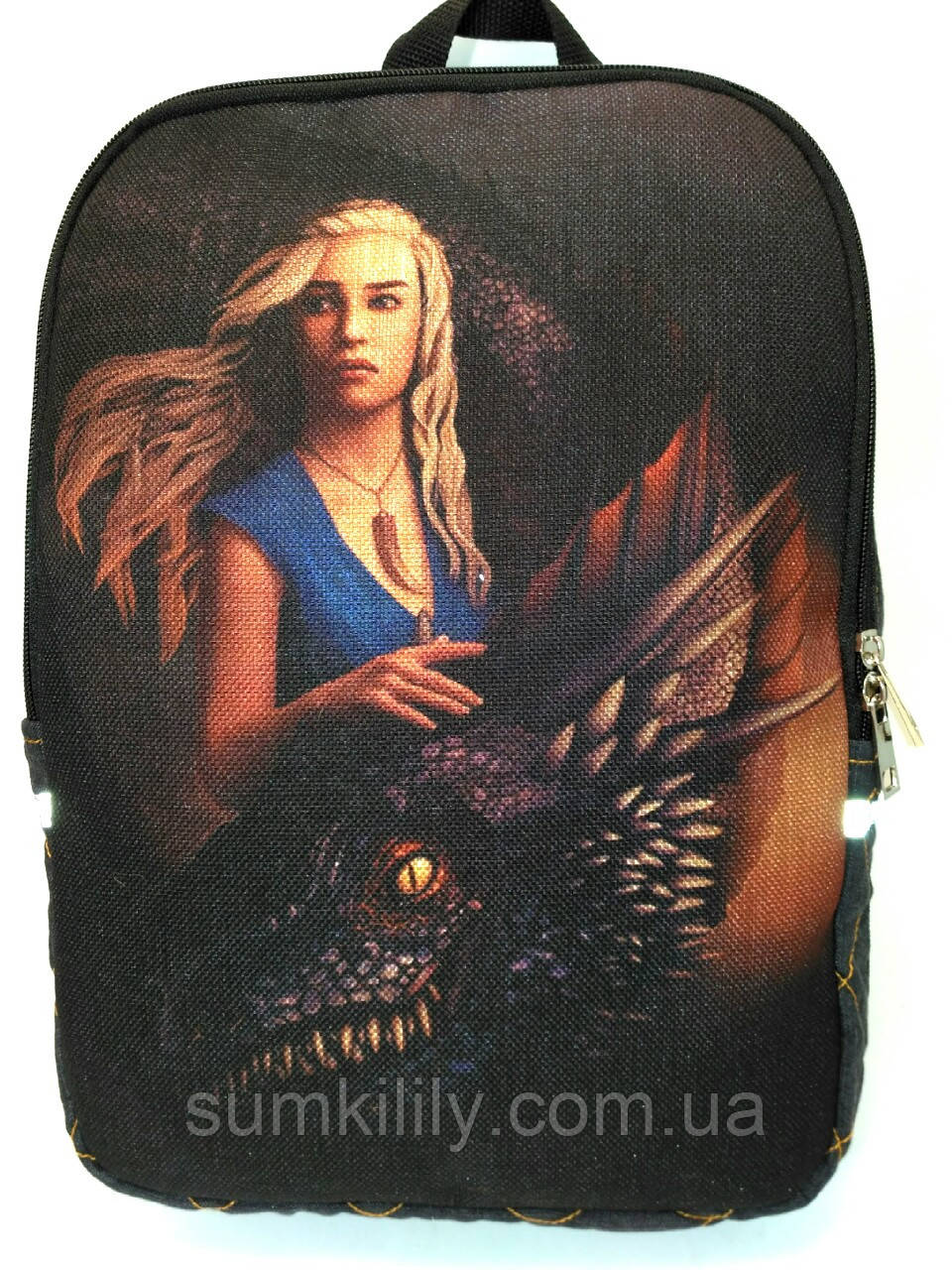 Джинсовий рюкзак Гра престолів 2, фото 1