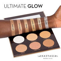 ХАЙЛАЙТЕР ANASTASIA GLOW KIT (6 ЦВЕТОВ) Скидка All 726, фото 3