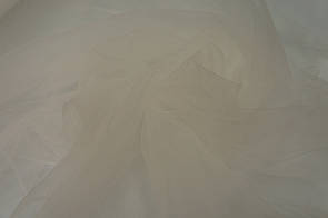Тканина Фатин середньої жорсткості Молочний