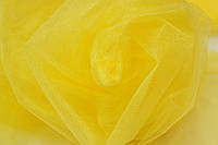 Ткань Фатин средней жесткости Ярко желтый