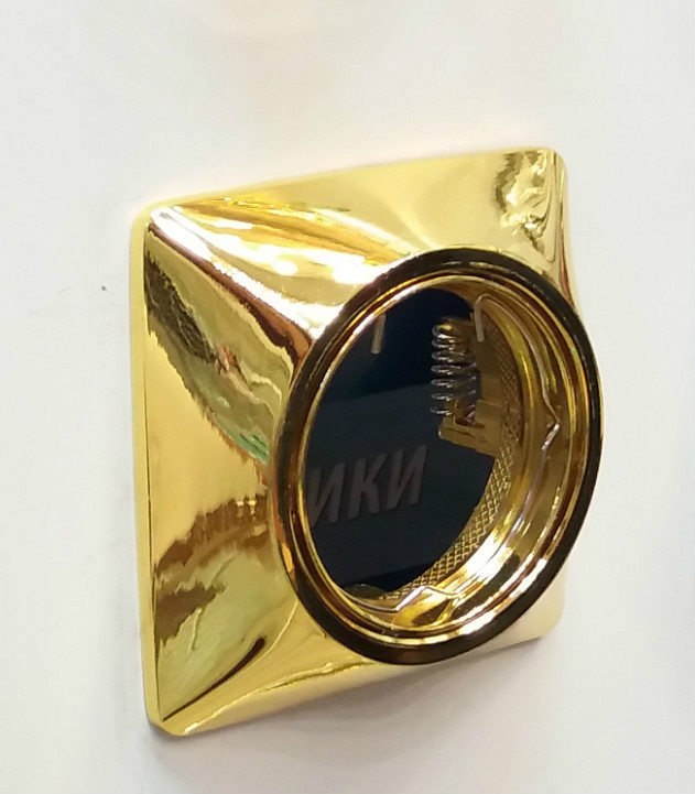 Точечный светильник Feron DL6046 (золото) MR16 встраиваемый поворотный - фото 2 - id-p453144974