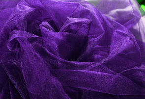 Тканина Фатин середньої жорсткості Фіолетовий
