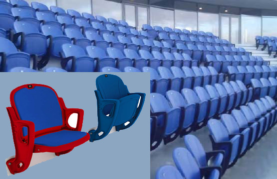 Крісла для трибун. Сидіння для трибун стадіону. Сидения для стадиона. Сидіння для трибун стадіону - фото 5 - id-p40488457