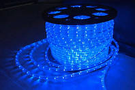 Светодиодный дюралайт 24 led на 1м, бухта 100 м цвет синий