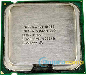 Процесор Core2Duo E6750 2.66 GHz/4M/1333MHz