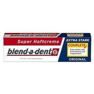 

BLENDADENT COMPLETE ORIGINAL, Клей для зубных протезов, 47г