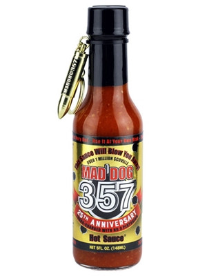 Гострий соус 357 Mad Dog Gold Hot Sauce 1 000 000🌶️🌶️🌶️🌶️🌶️