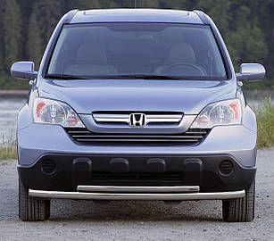 Кенгурник подвійний вус на Honda CR-V (2006-2012) Хонда спрв