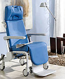 Крісло для транспортування пацієнтів з регульованою спинкою Stiegelmeyer Ravello Clinic Patient Transfer Chair, фото 3