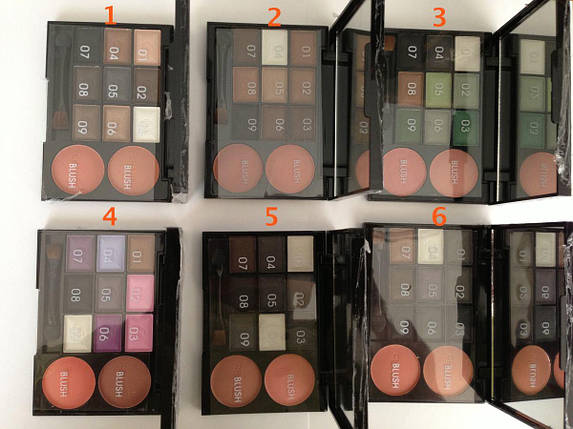 MAX FACTOR Тіні 8 colour Max eyeshadow, фото 1