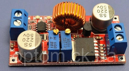 Модуль заряджання акумуляторів літій іонних до 5 A 1.25V-36V