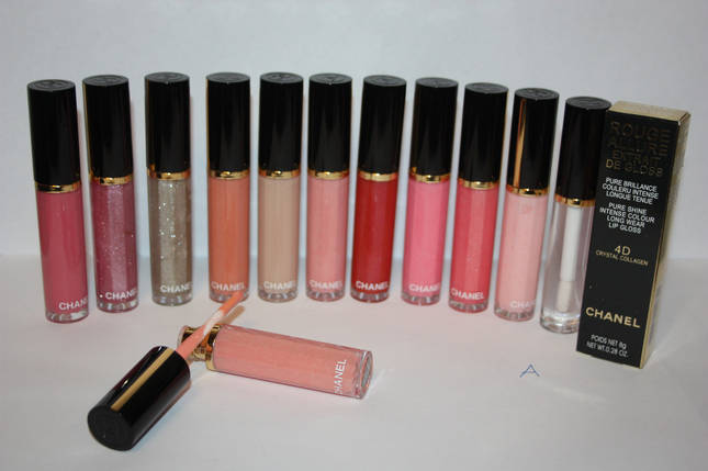 Блиск для губ Chanel Rouge Allure Extrait de gloss 4D Crystal Collagen SET A, фото 1